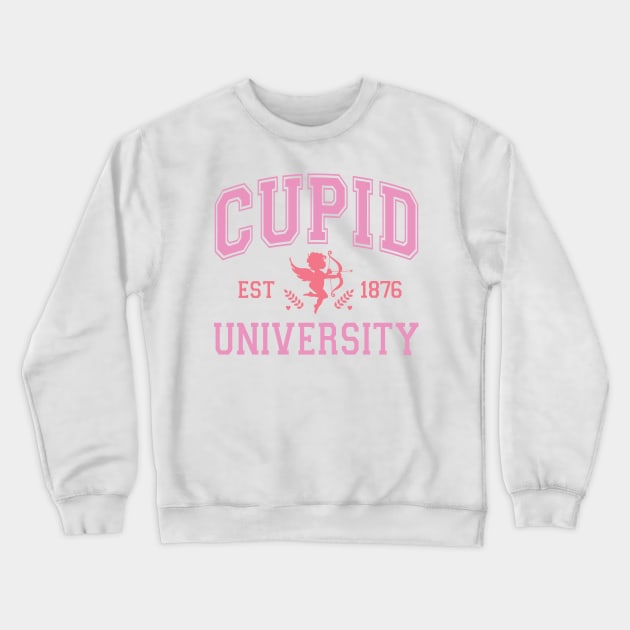 Cupid University Crewneck Sweatshirt by FlawlessSeams